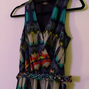 Short sleeve maxi dress